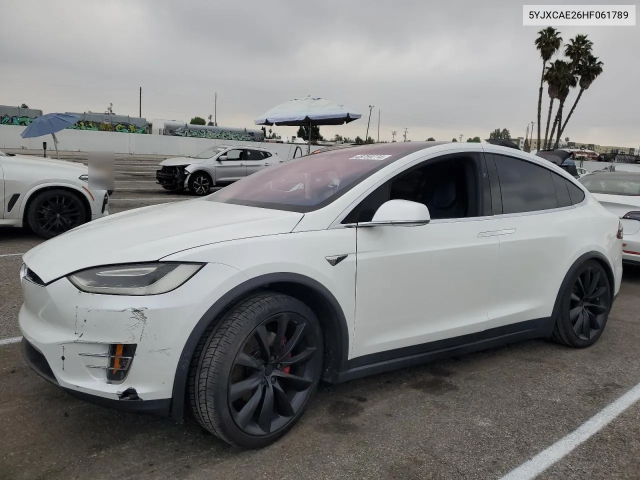 5YJXCAE26HF061789 2017 Tesla Model X