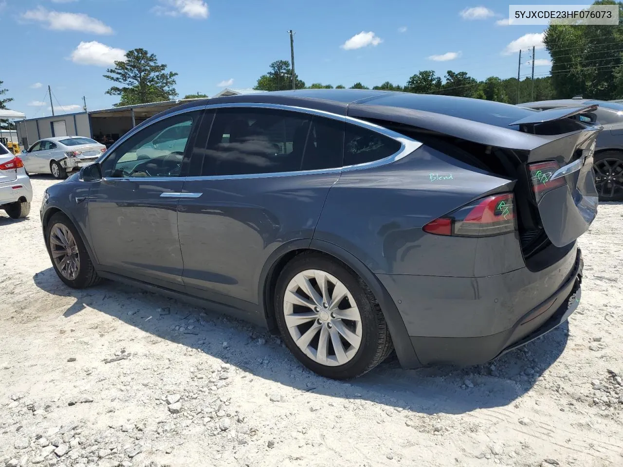 5YJXCDE23HF076073 2017 Tesla Model X