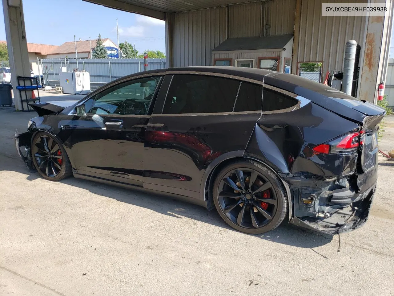 5YJXCBE49HF039938 2017 Tesla Model X