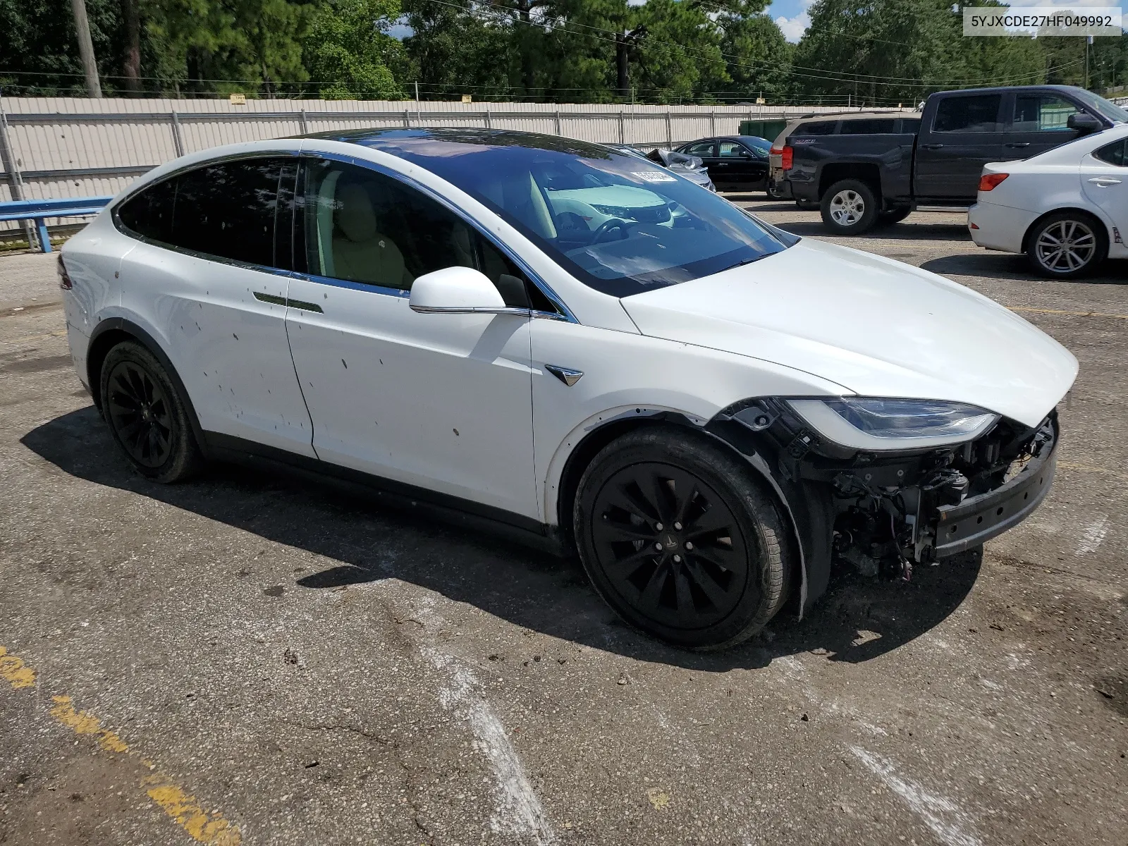 5YJXCDE27HF049992 2017 Tesla Model X