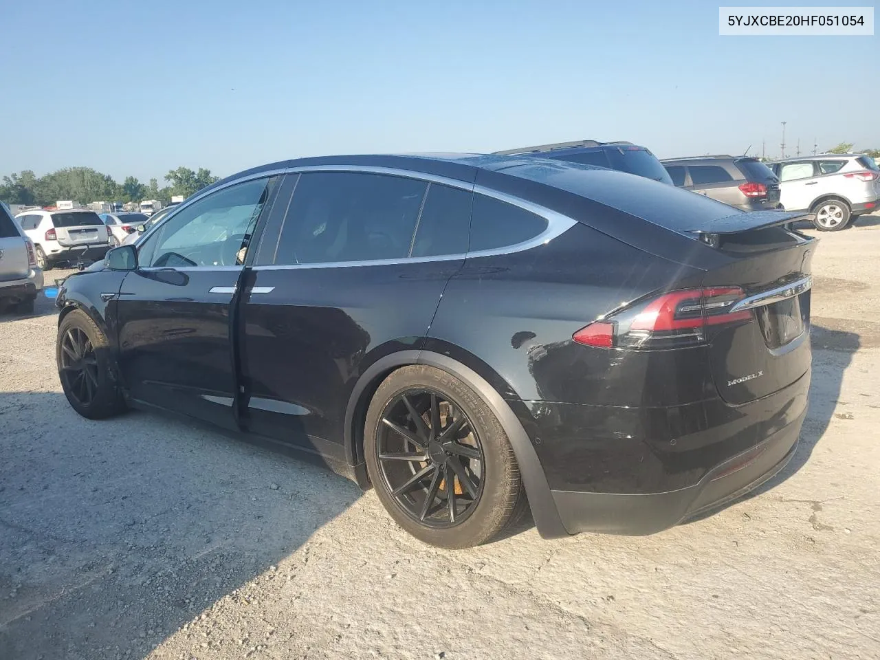 2017 Tesla Model X VIN: 5YJXCBE20HF051054 Lot: 67190024