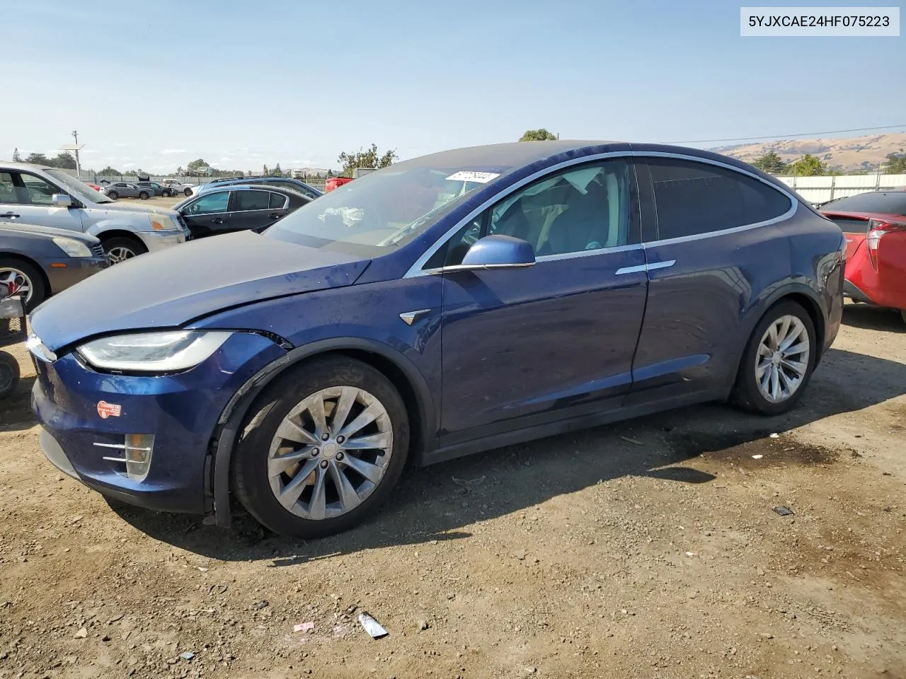 5YJXCAE24HF075223 2017 Tesla Model X