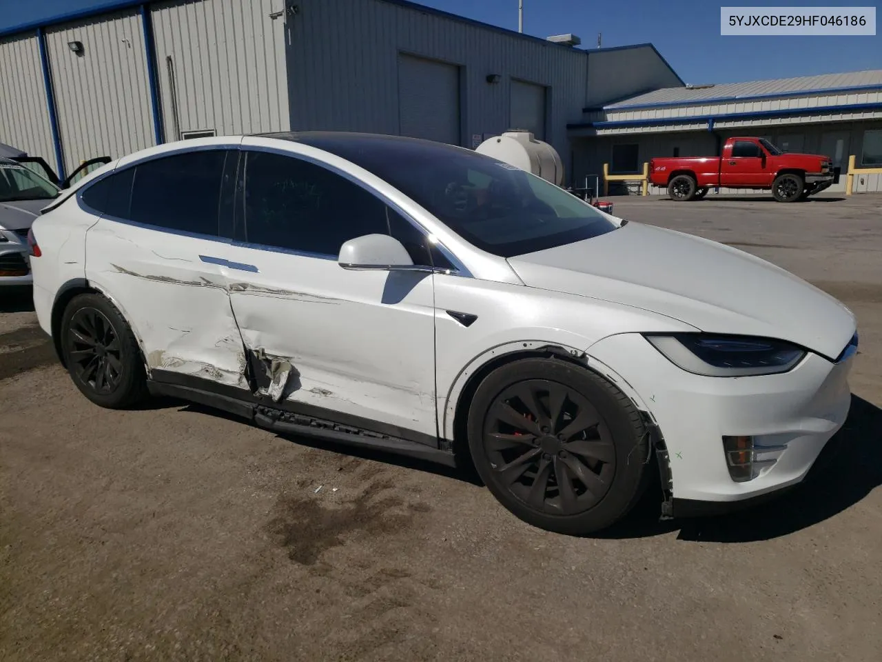 2017 Tesla Model X VIN: 5YJXCDE29HF046186 Lot: 68296624