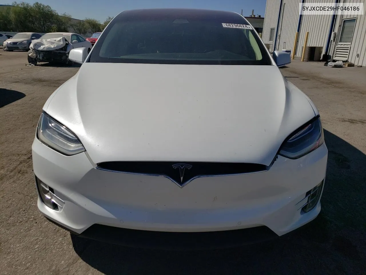 2017 Tesla Model X VIN: 5YJXCDE29HF046186 Lot: 68296624