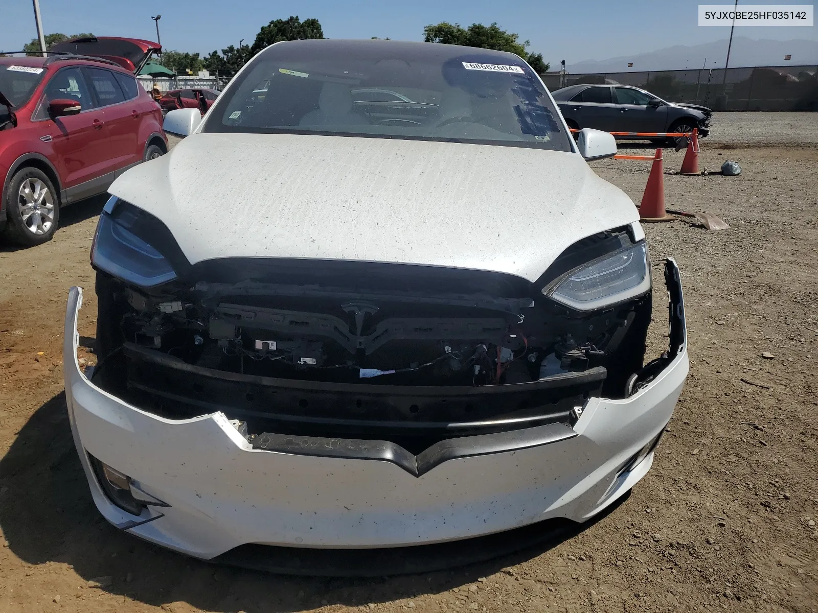 5YJXCBE25HF035142 2017 Tesla Model X