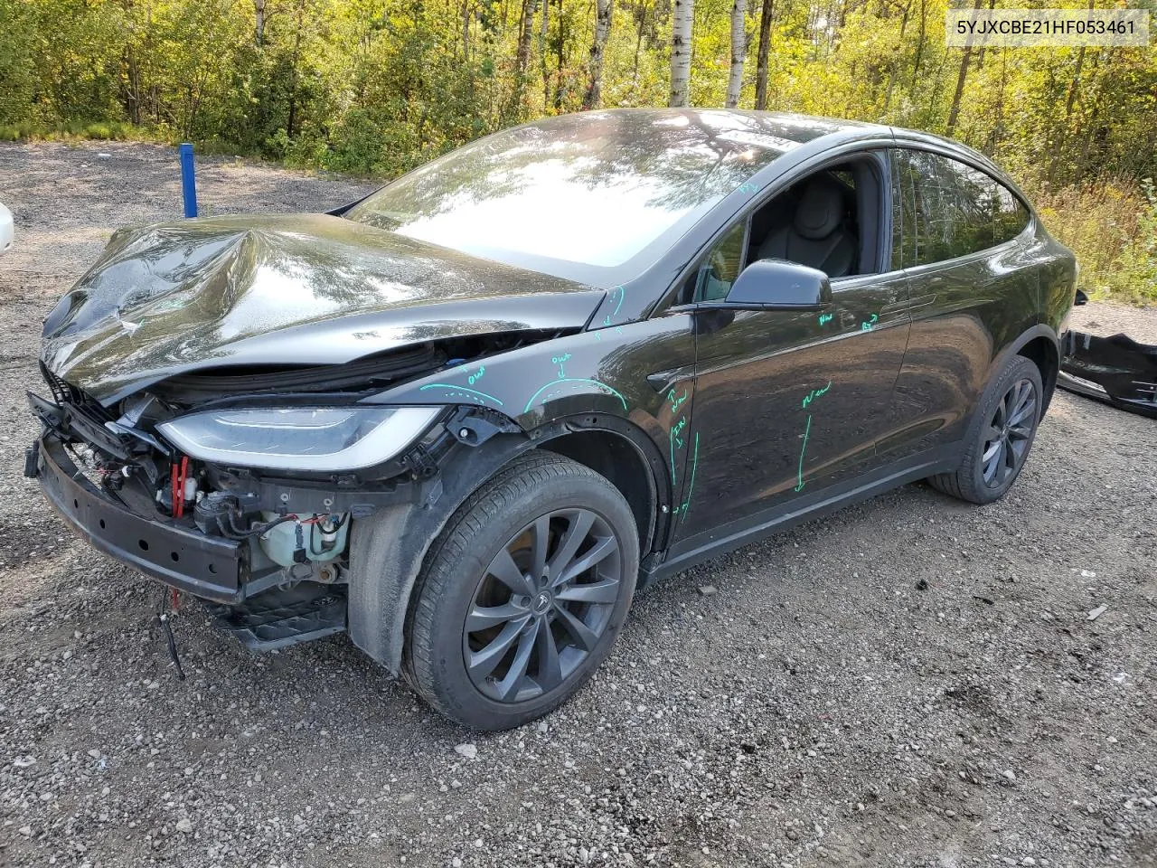 5YJXCBE21HF053461 2017 Tesla Model X