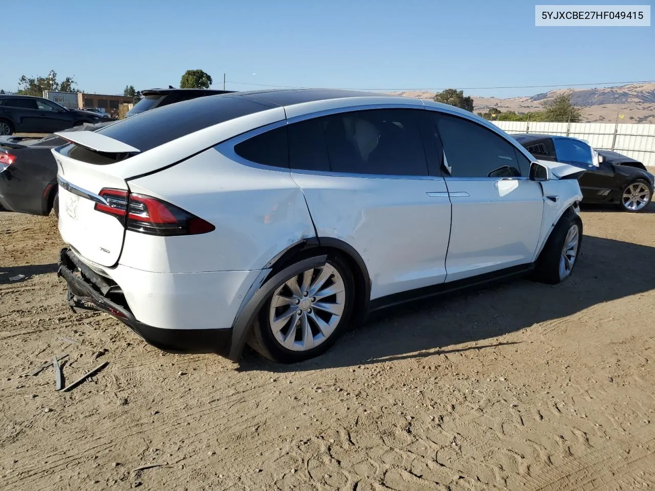 5YJXCBE27HF049415 2017 Tesla Model X