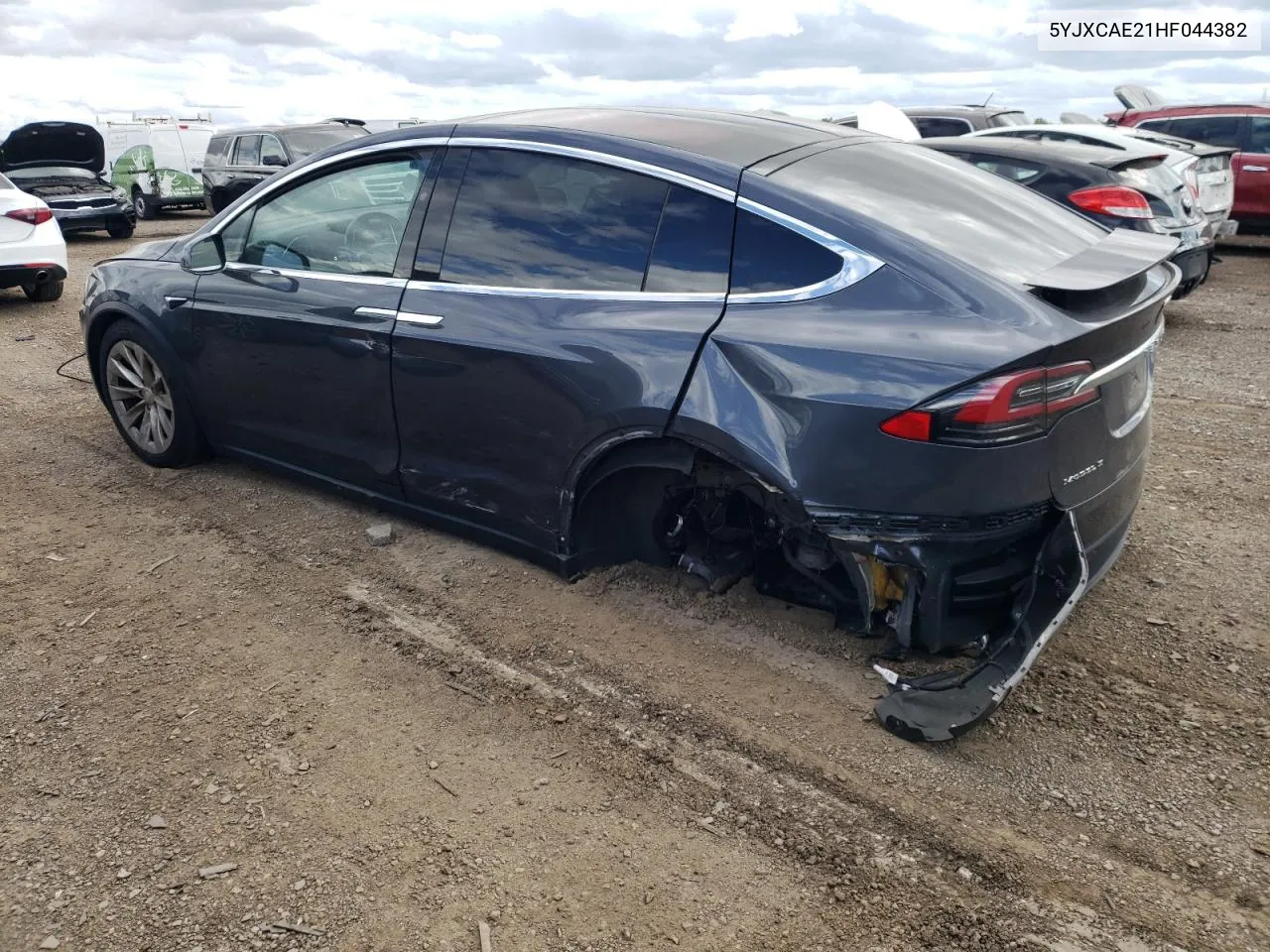 5YJXCAE21HF044382 2017 Tesla Model X