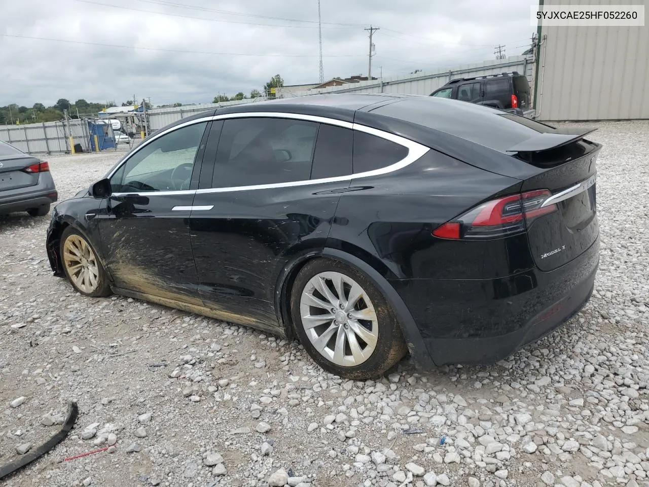 2017 Tesla Model X VIN: 5YJXCAE25HF052260 Lot: 72210154