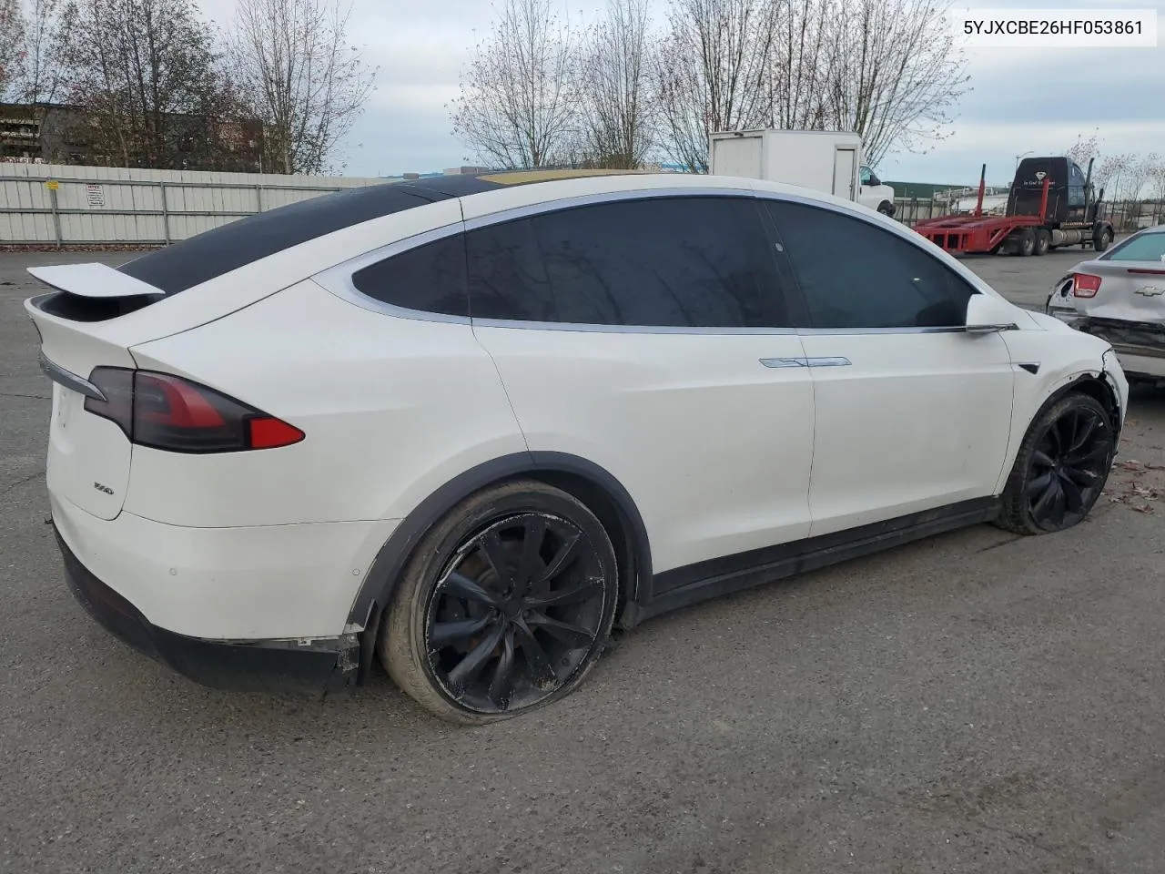 2017 Tesla Model X VIN: 5YJXCBE26HF053861 Lot: 79777014