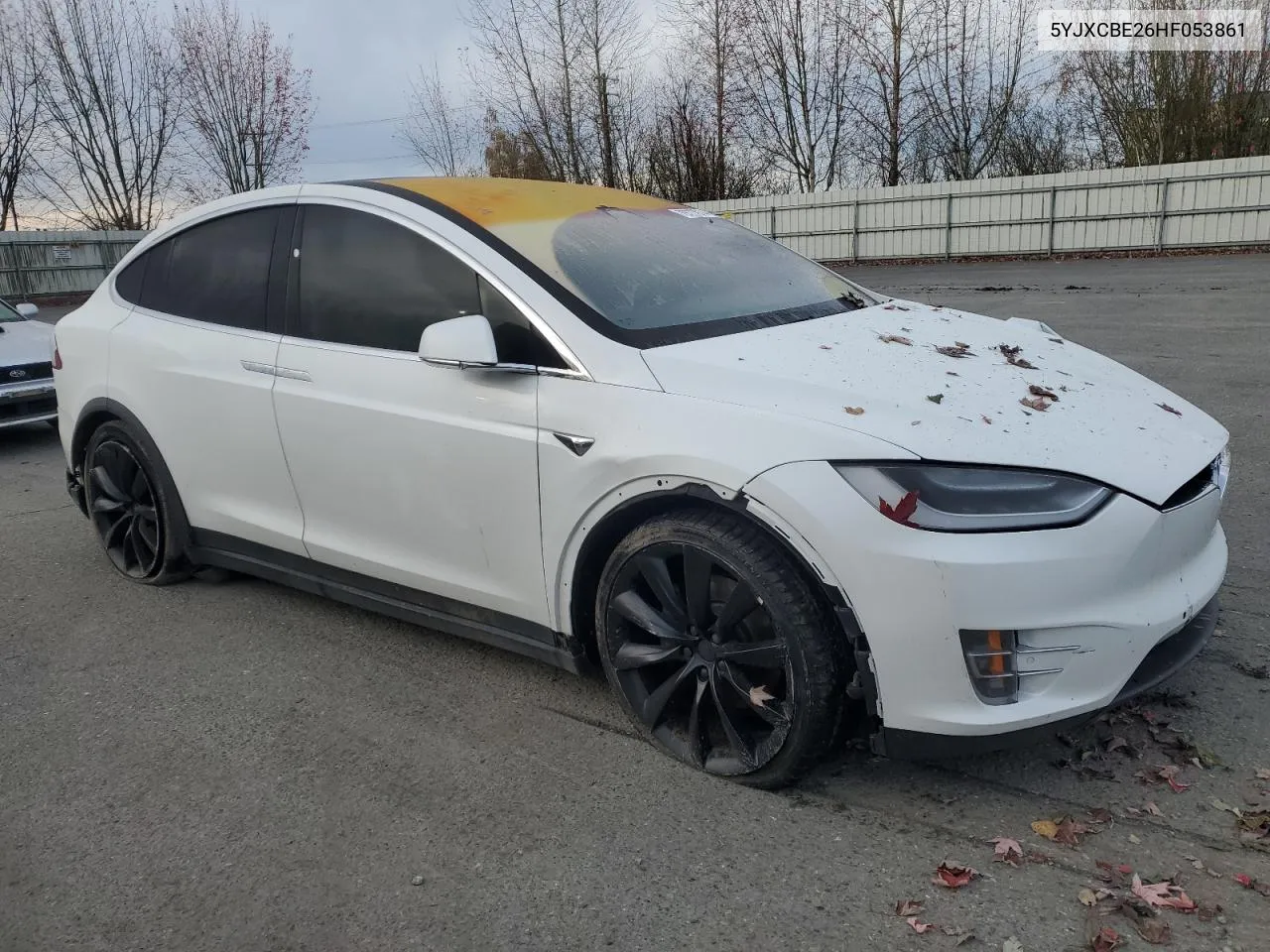 2017 Tesla Model X VIN: 5YJXCBE26HF053861 Lot: 79777014