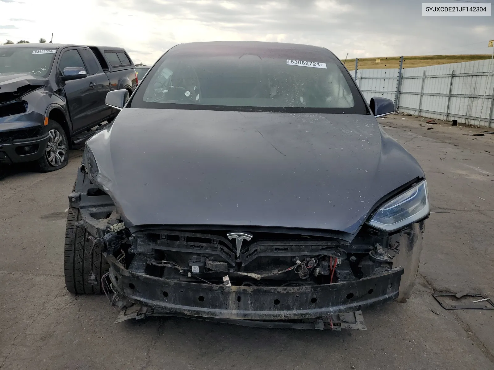 5YJXCDE21JF142304 2018 Tesla Model X