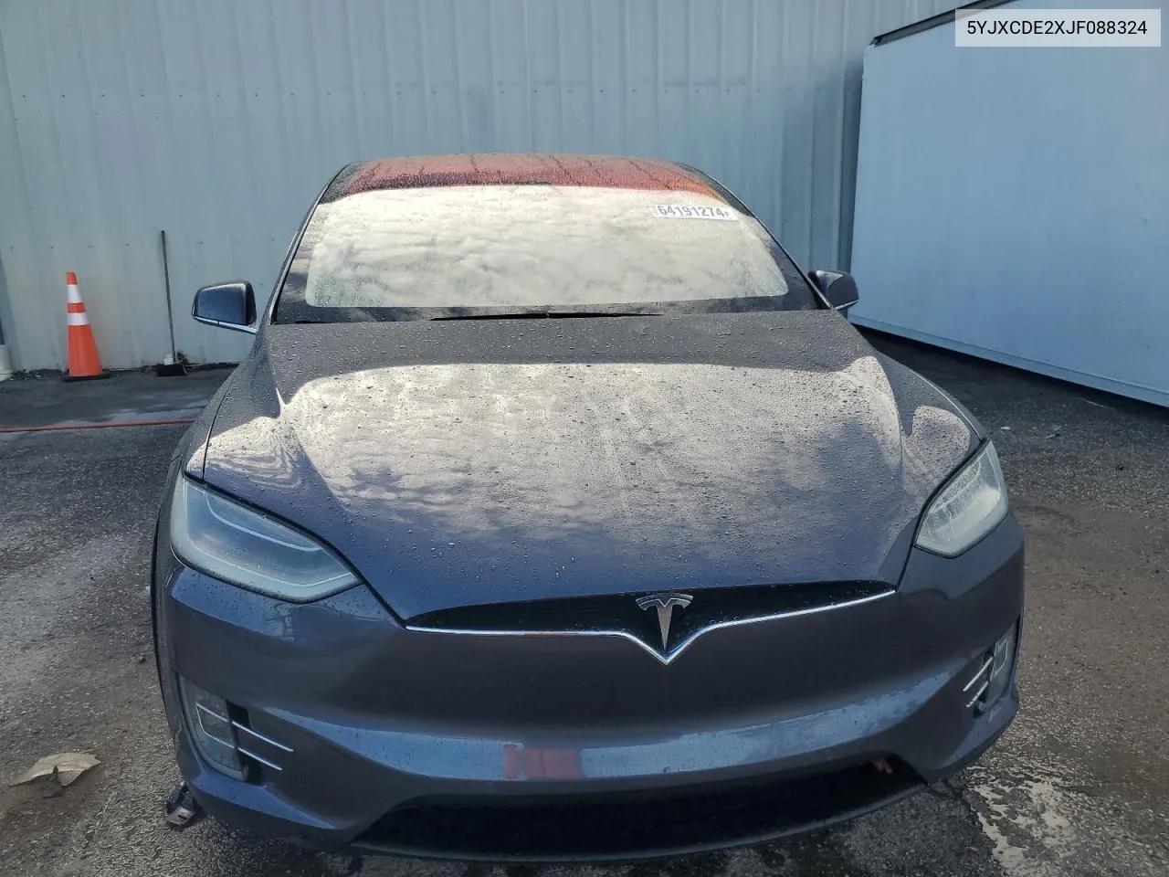 2018 Tesla Model X VIN: 5YJXCDE2XJF088324 Lot: 64191274