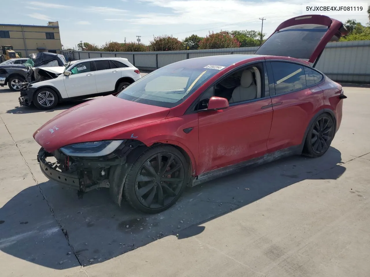 5YJXCBE4XJF081119 2018 Tesla Model X