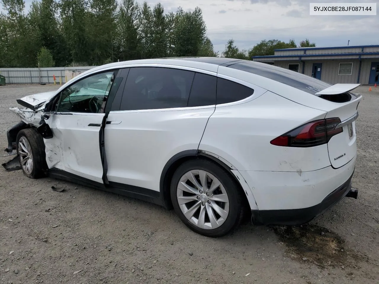 2018 Tesla Model X VIN: 5YJXCBE28JF087144 Lot: 68523354