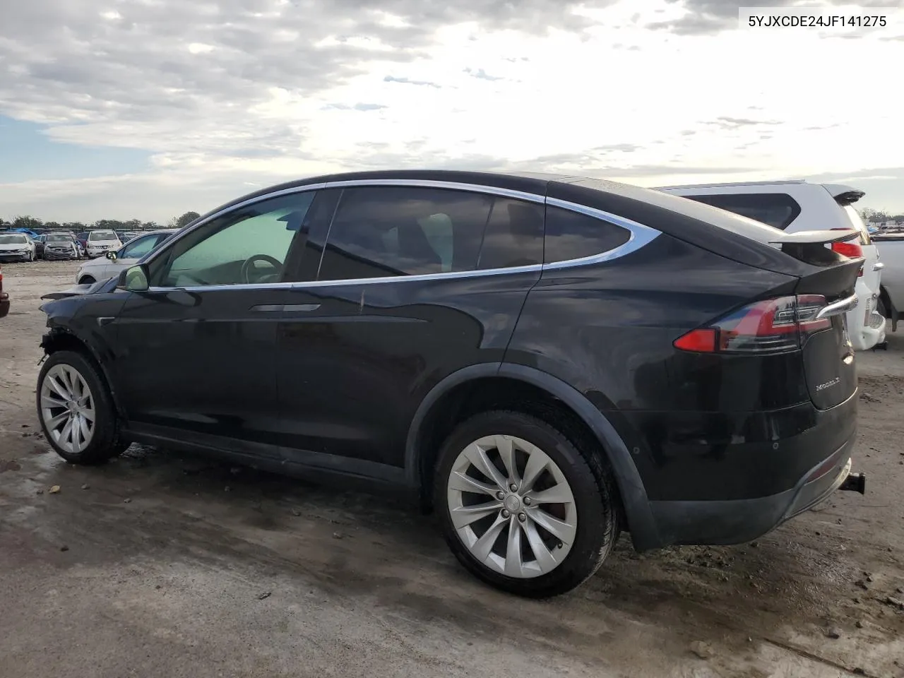 2018 Tesla Model X VIN: 5YJXCDE24JF141275 Lot: 72565544