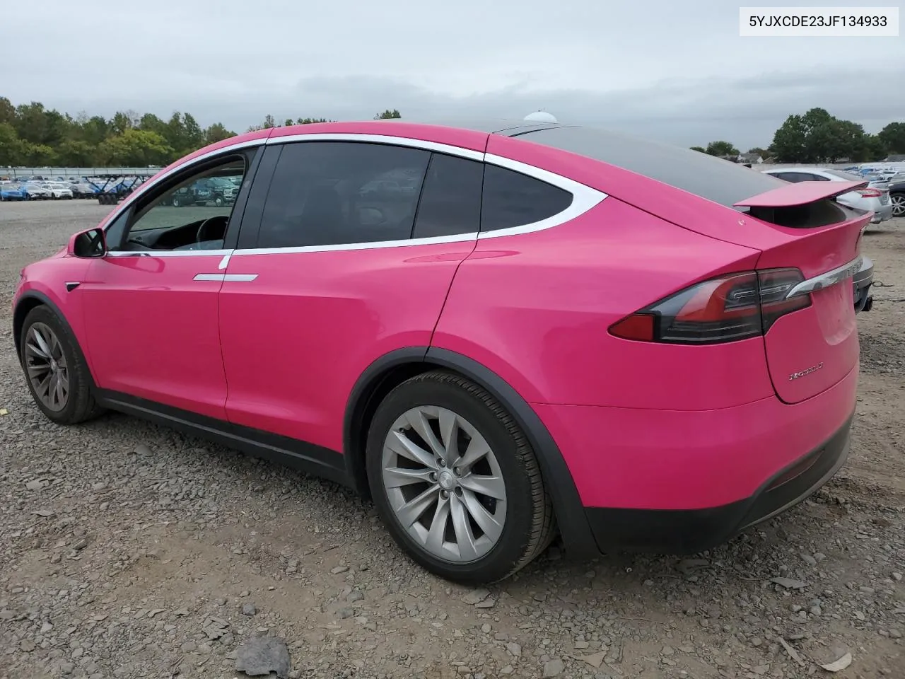 2018 Tesla Model X VIN: 5YJXCDE23JF134933 Lot: 72760184