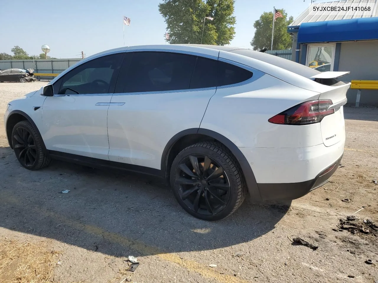 2018 Tesla Model X VIN: 5YJXCBE24JF141068 Lot: 74231314