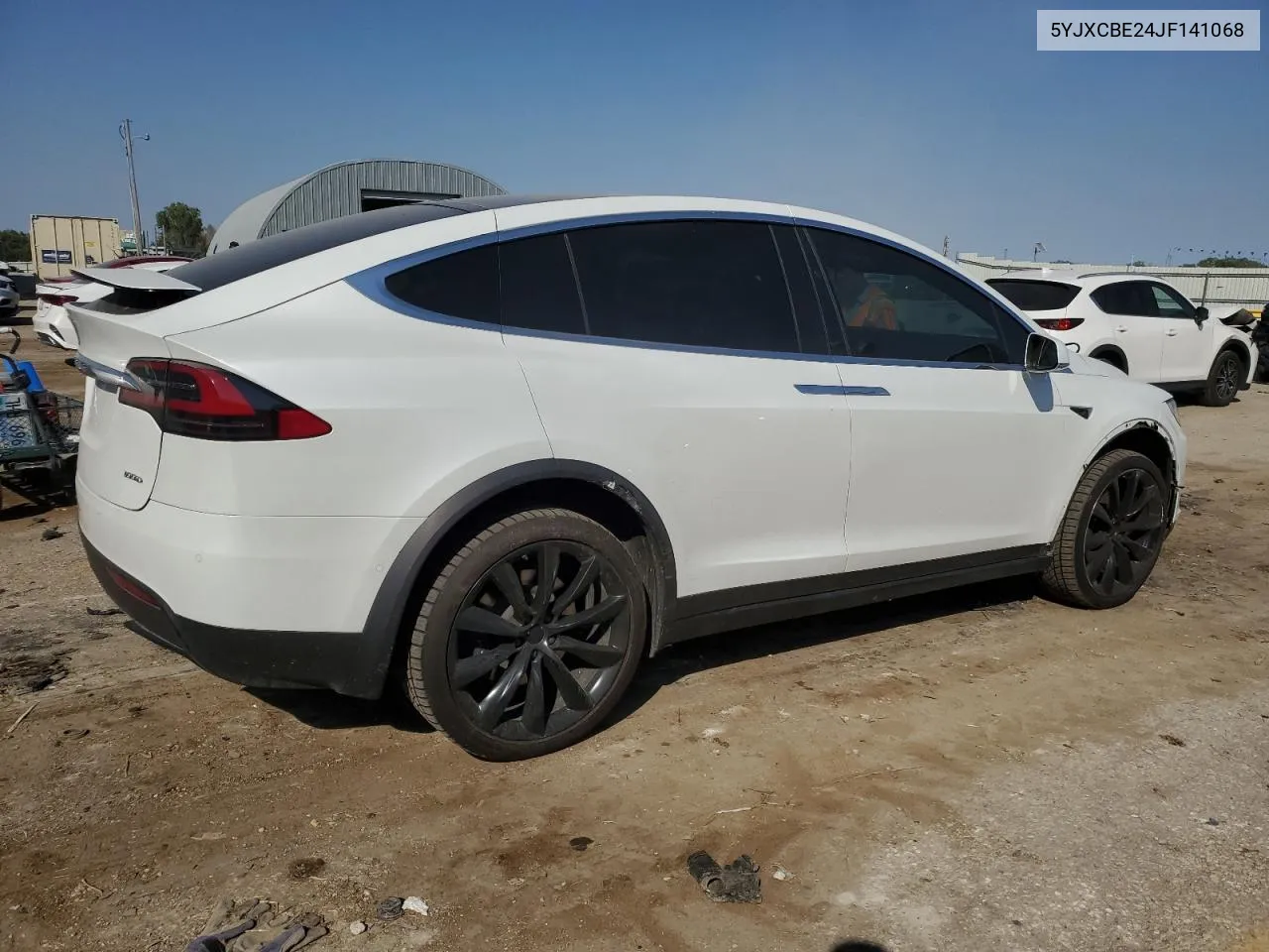 2018 Tesla Model X VIN: 5YJXCBE24JF141068 Lot: 74231314