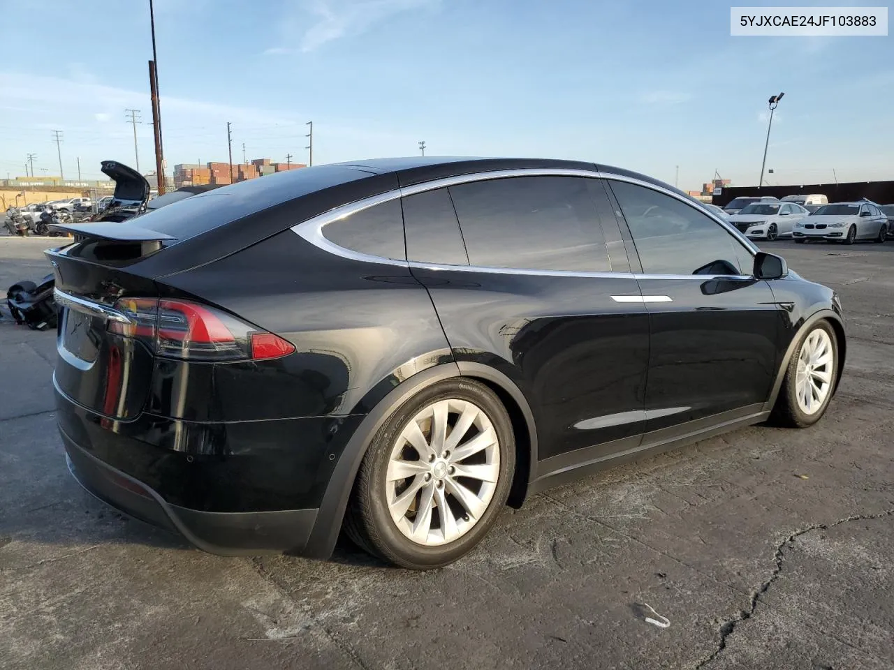 2018 Tesla Model X VIN: 5YJXCAE24JF103883 Lot: 78999024