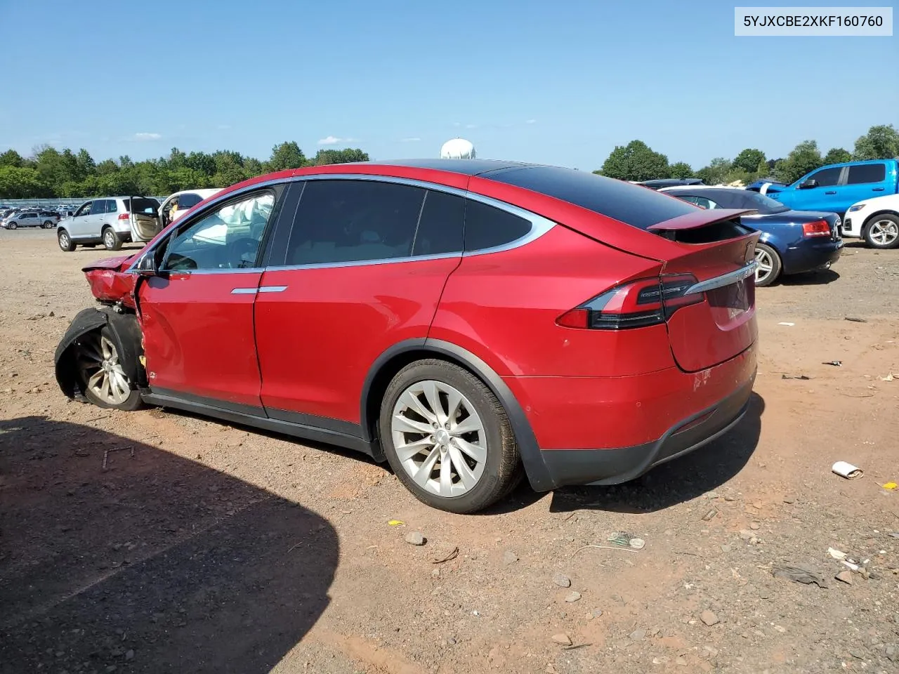 5YJXCBE2XKF160760 2019 Tesla Model X