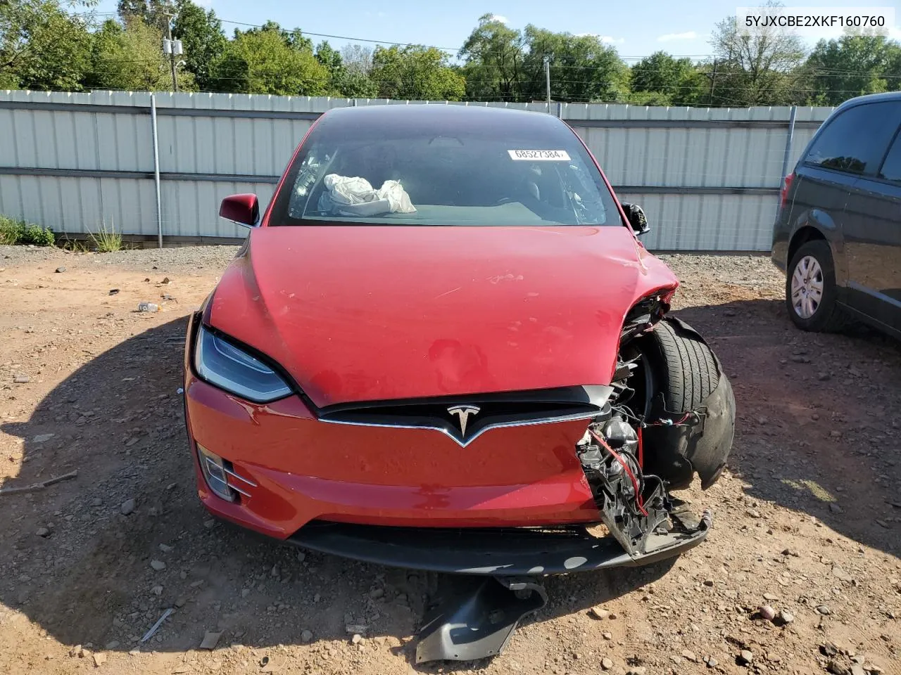 5YJXCBE2XKF160760 2019 Tesla Model X