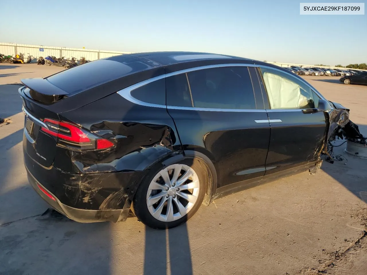 2019 Tesla Model X VIN: 5YJXCAE29KF187099 Lot: 73098964