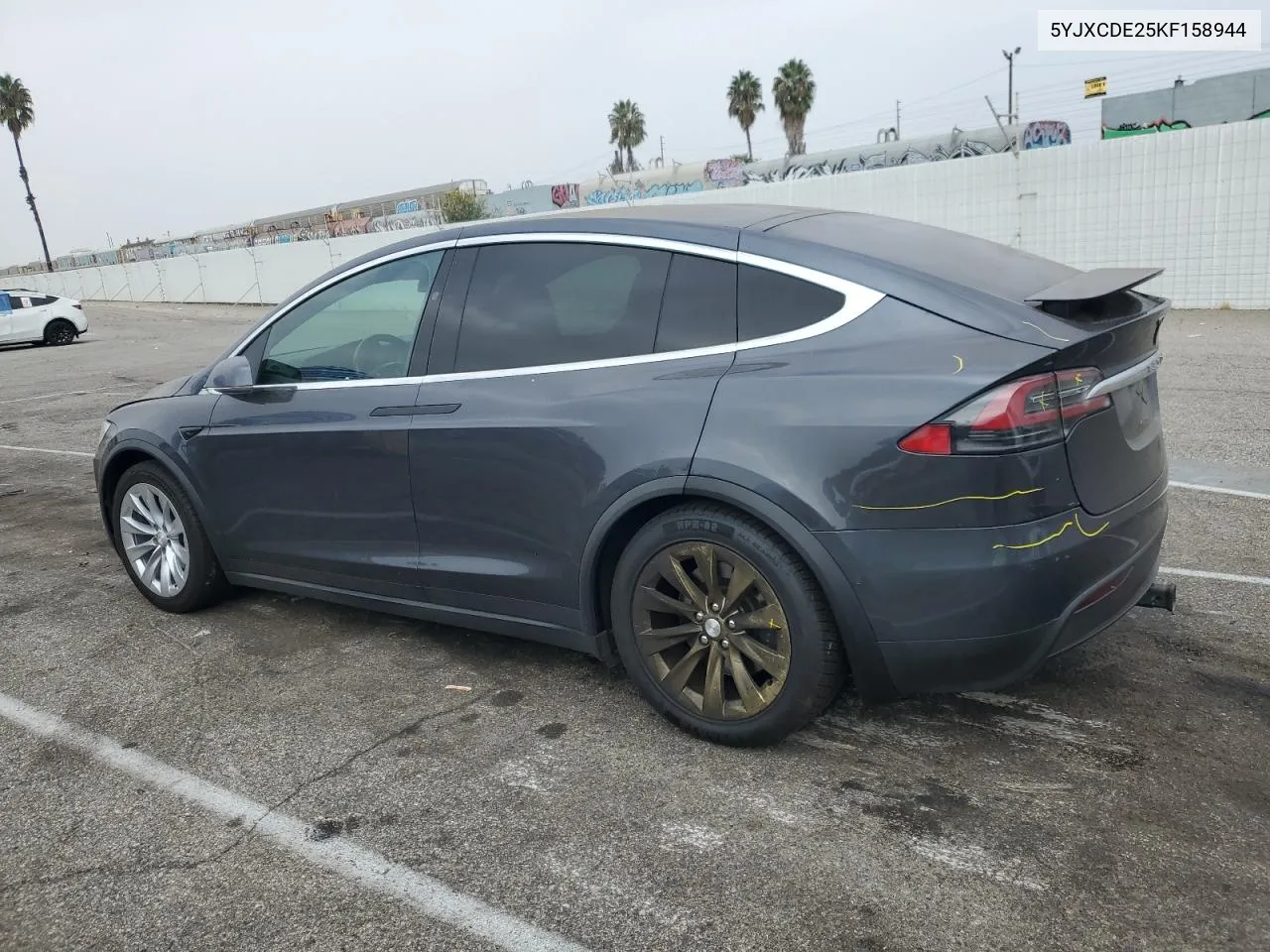 2019 Tesla Model X VIN: 5YJXCDE25KF158944 Lot: 74790494