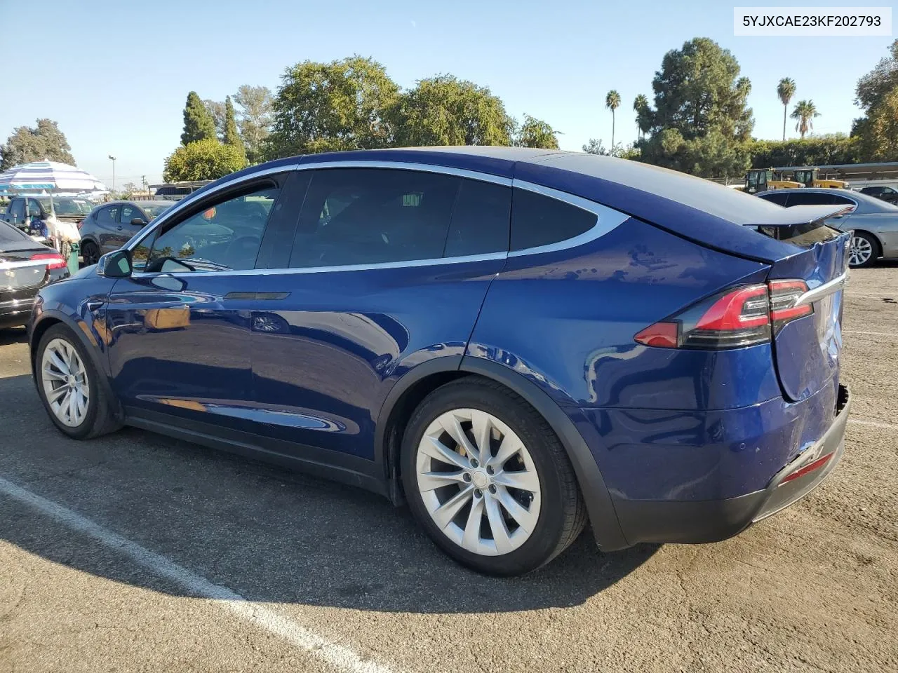 2019 Tesla Model X VIN: 5YJXCAE23KF202793 Lot: 75501774