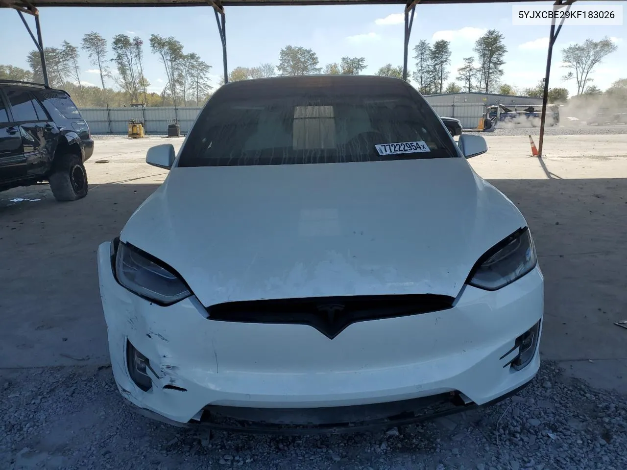 2019 Tesla Model X VIN: 5YJXCBE29KF183026 Lot: 77222954