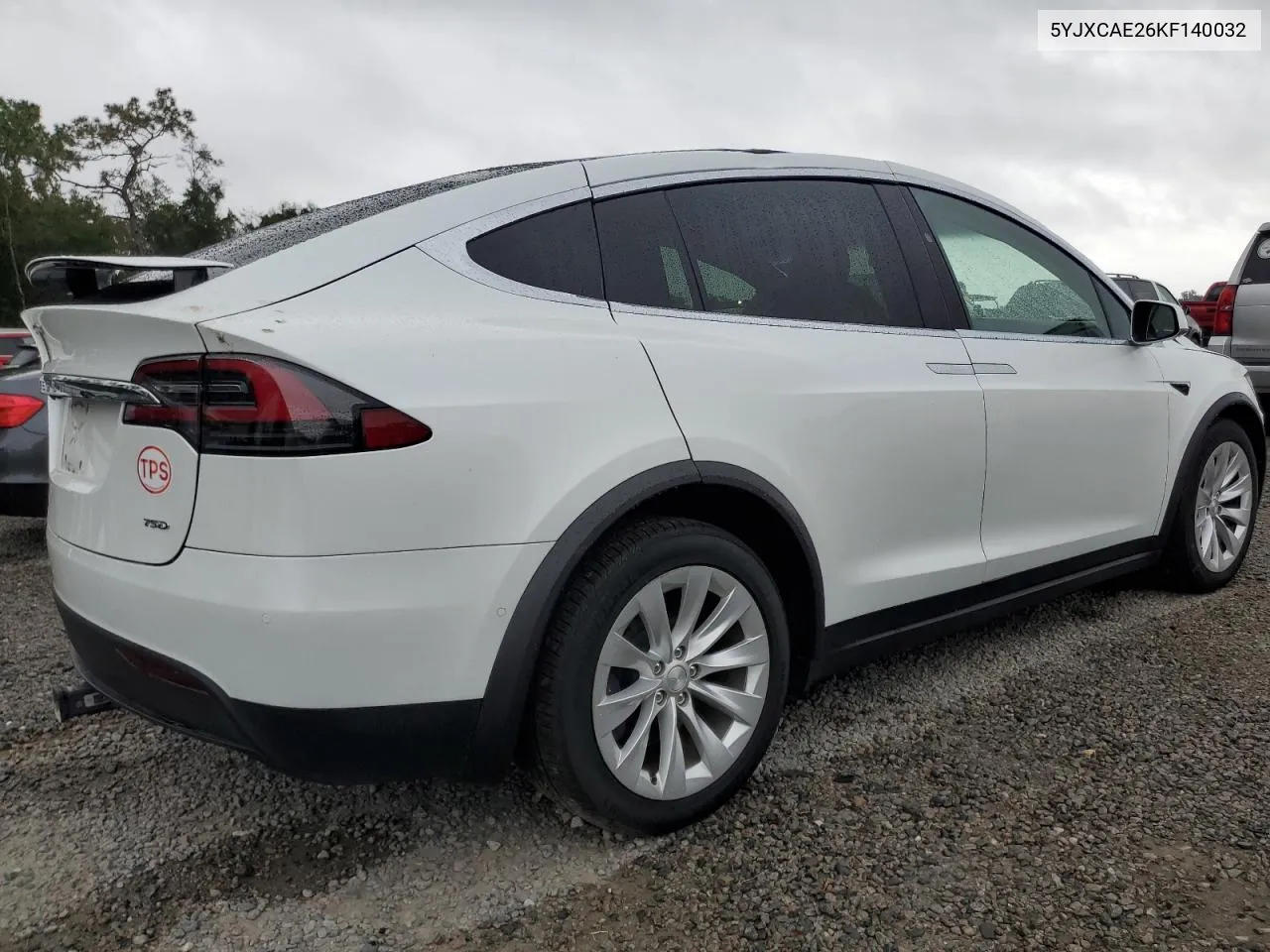 2019 Tesla Model X VIN: 5YJXCAE26KF140032 Lot: 79435154