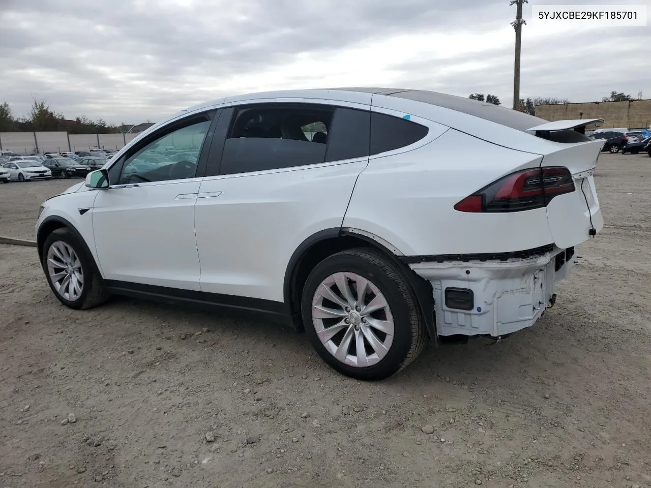 2019 Tesla Model X VIN: 5YJXCBE29KF185701 Lot: 80773754