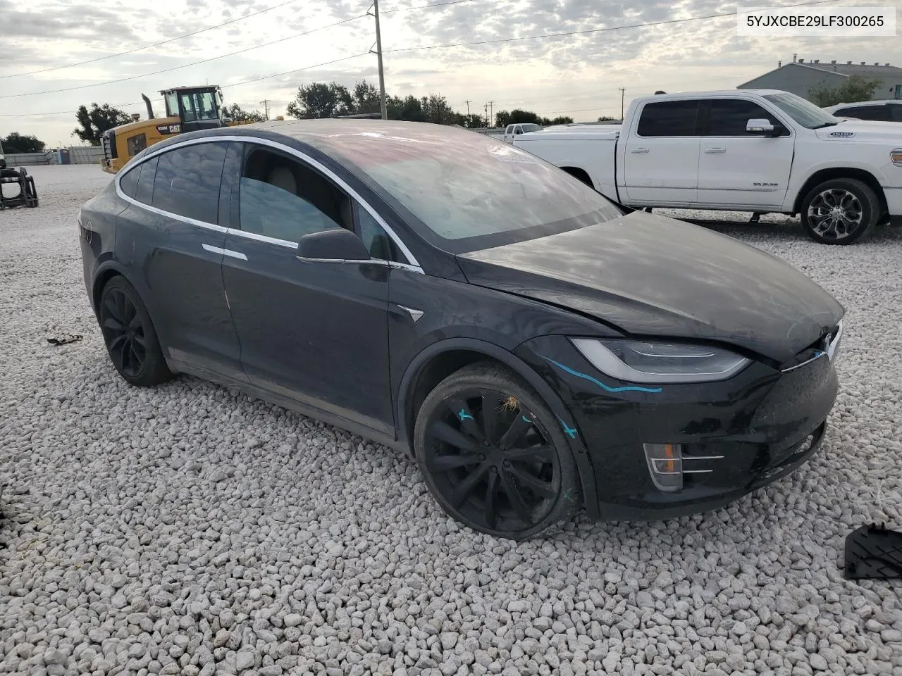 2020 Tesla Model X VIN: 5YJXCBE29LF300265 Lot: 76000294