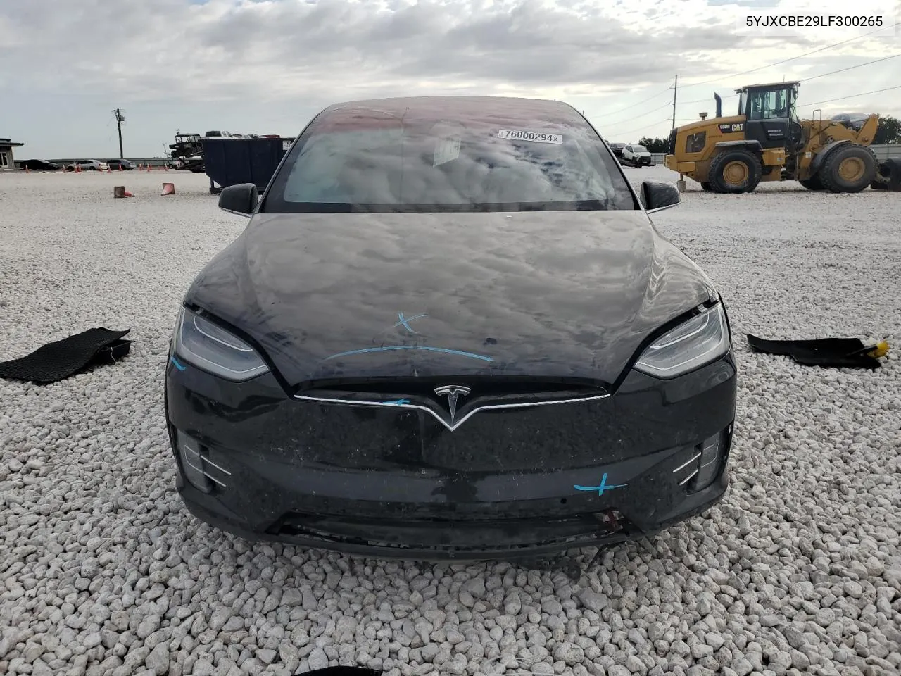 2020 Tesla Model X VIN: 5YJXCBE29LF300265 Lot: 76000294