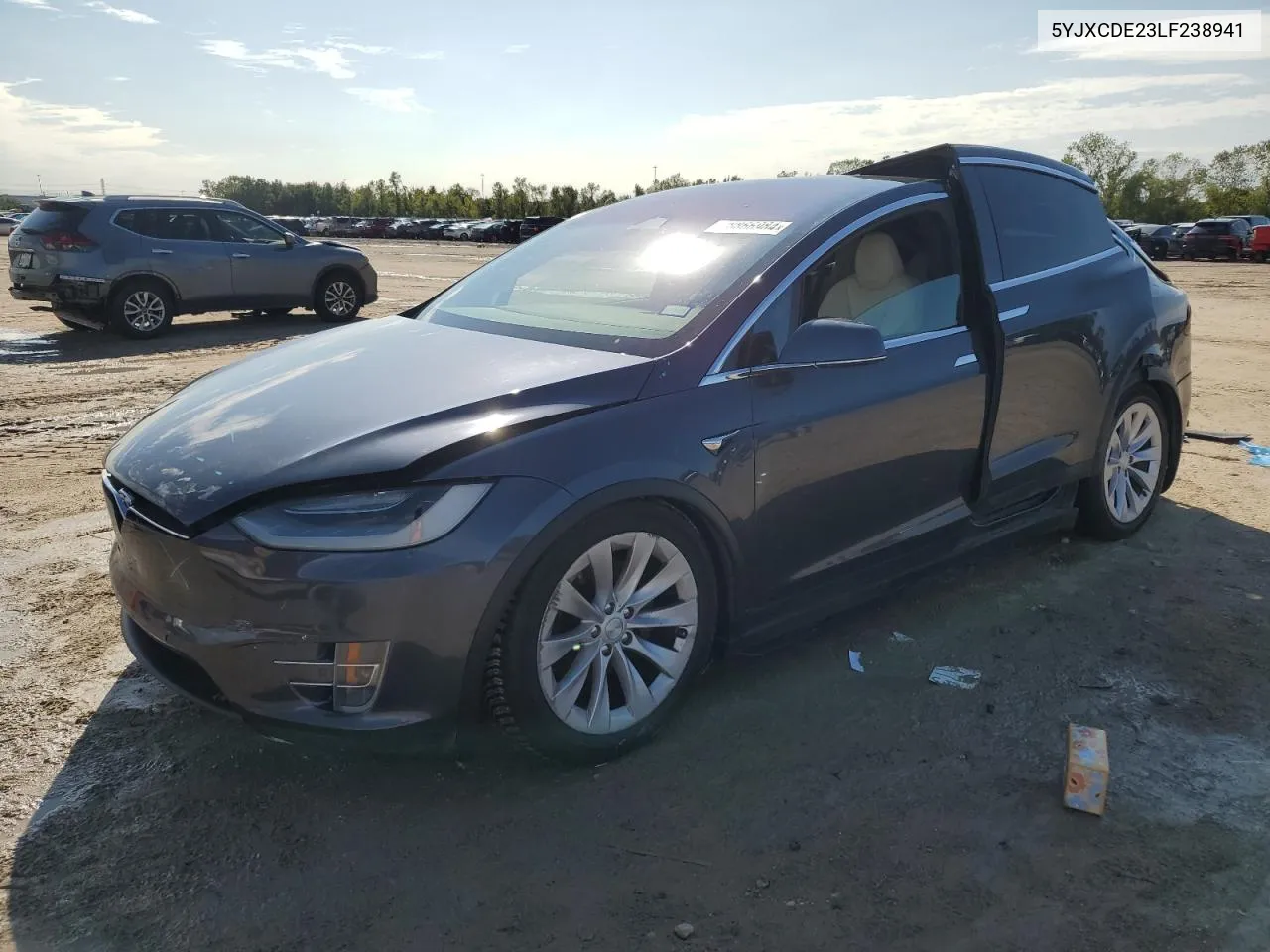 2020 Tesla Model X VIN: 5YJXCDE23LF238941 Lot: 78866984