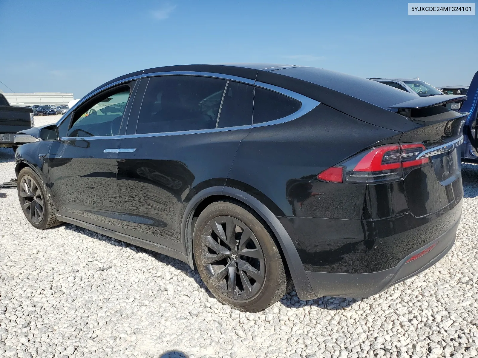 2021 Tesla Model X VIN: 5YJXCDE24MF324101 Lot: 67873124