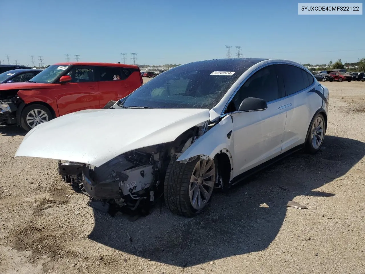 5YJXCDE40MF322122 2021 Tesla Model X