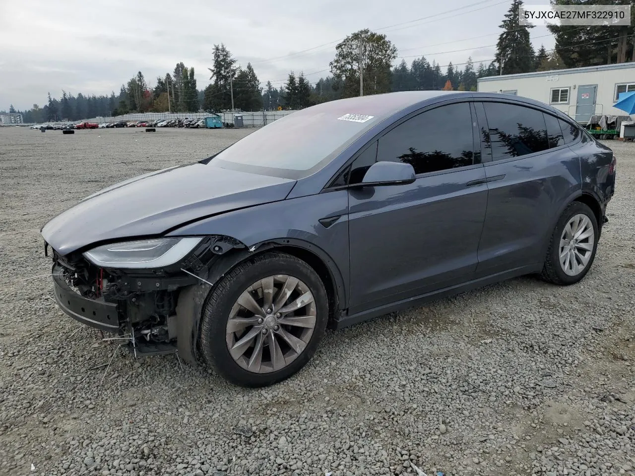 5YJXCAE27MF322910 2021 Tesla Model X