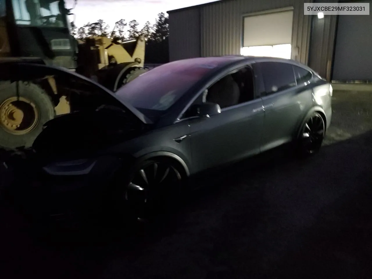 2021 Tesla Model X VIN: 5YJXCBE29MF323031 Lot: 79137944