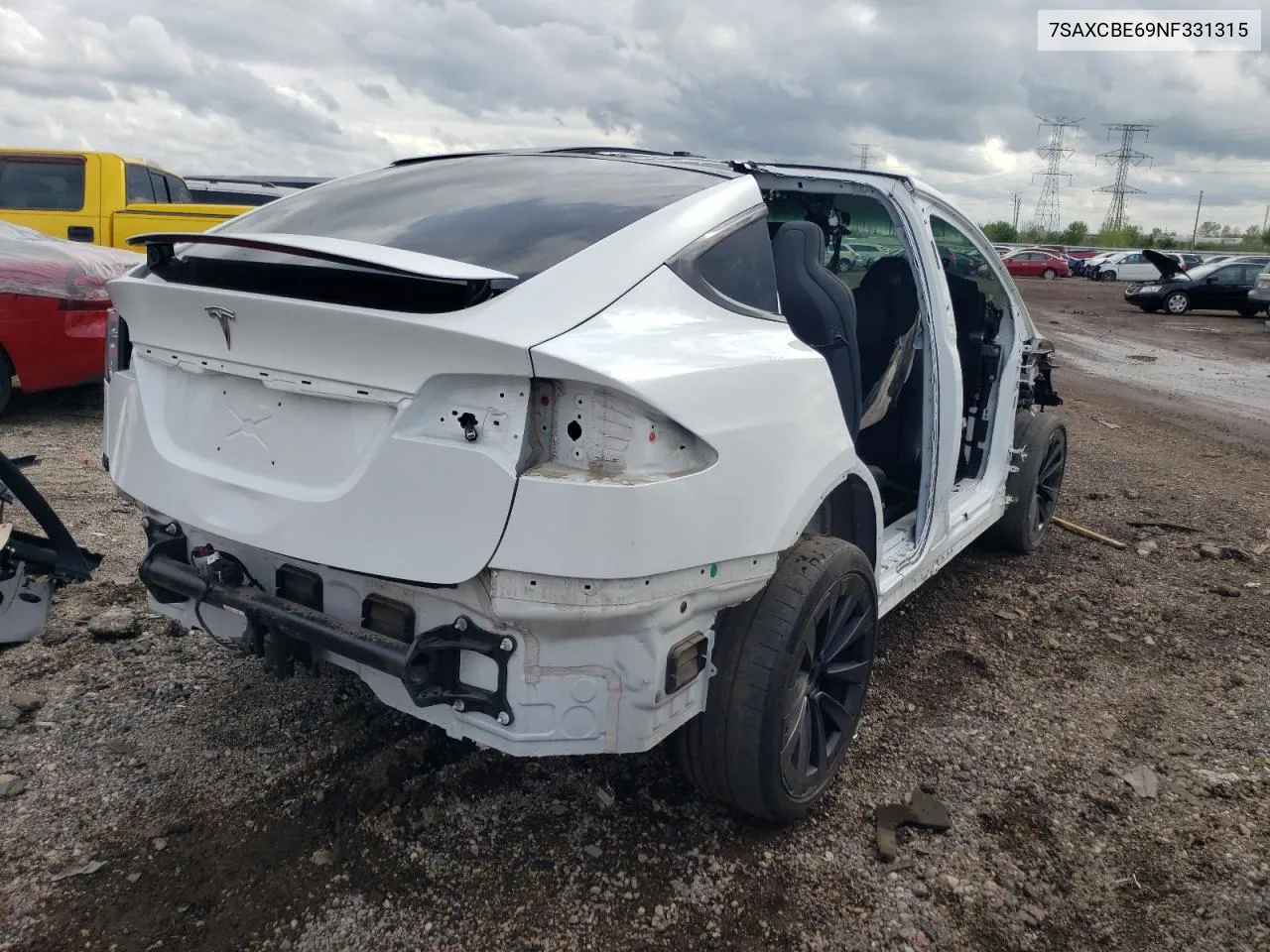 7SAXCBE69NF331315 2022 Tesla Model X