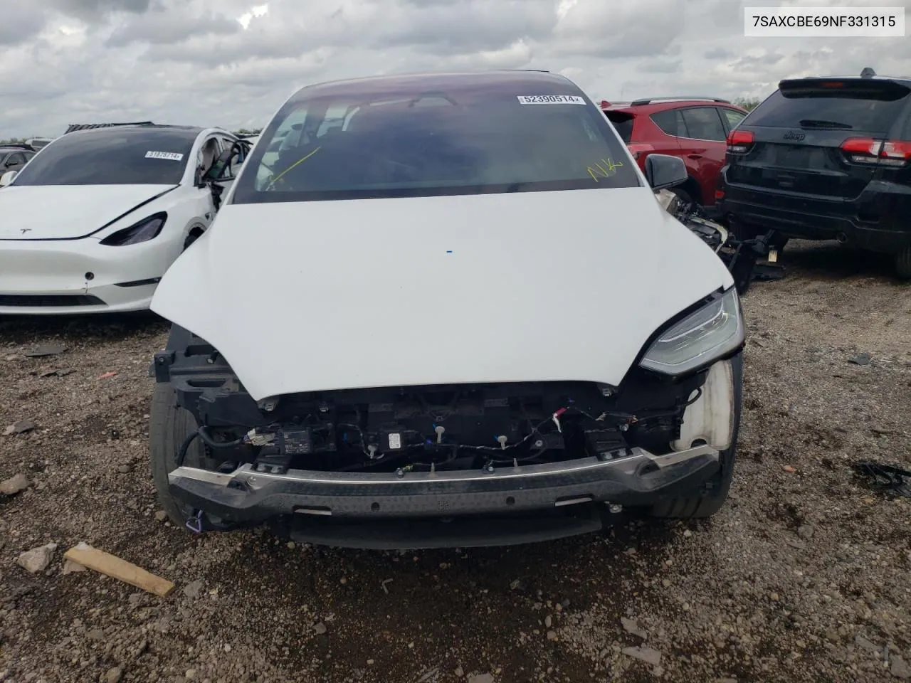 7SAXCBE69NF331315 2022 Tesla Model X