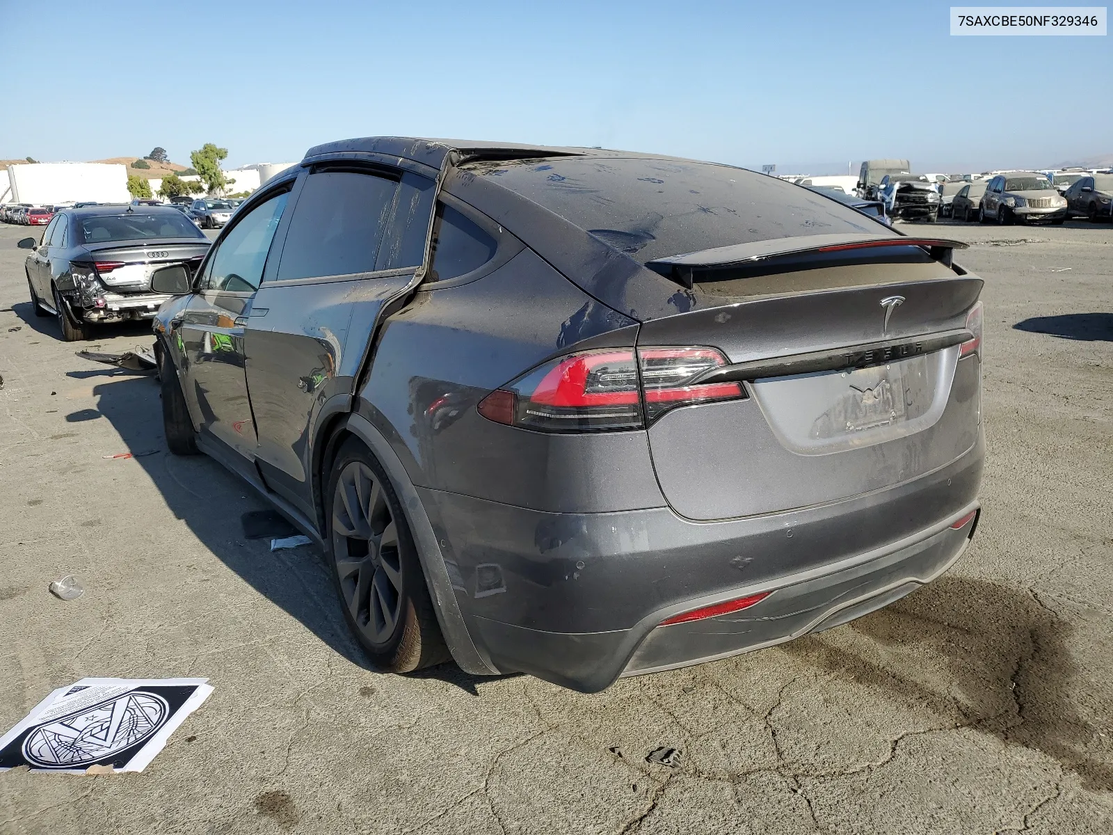 7SAXCBE50NF329346 2022 Tesla Model X