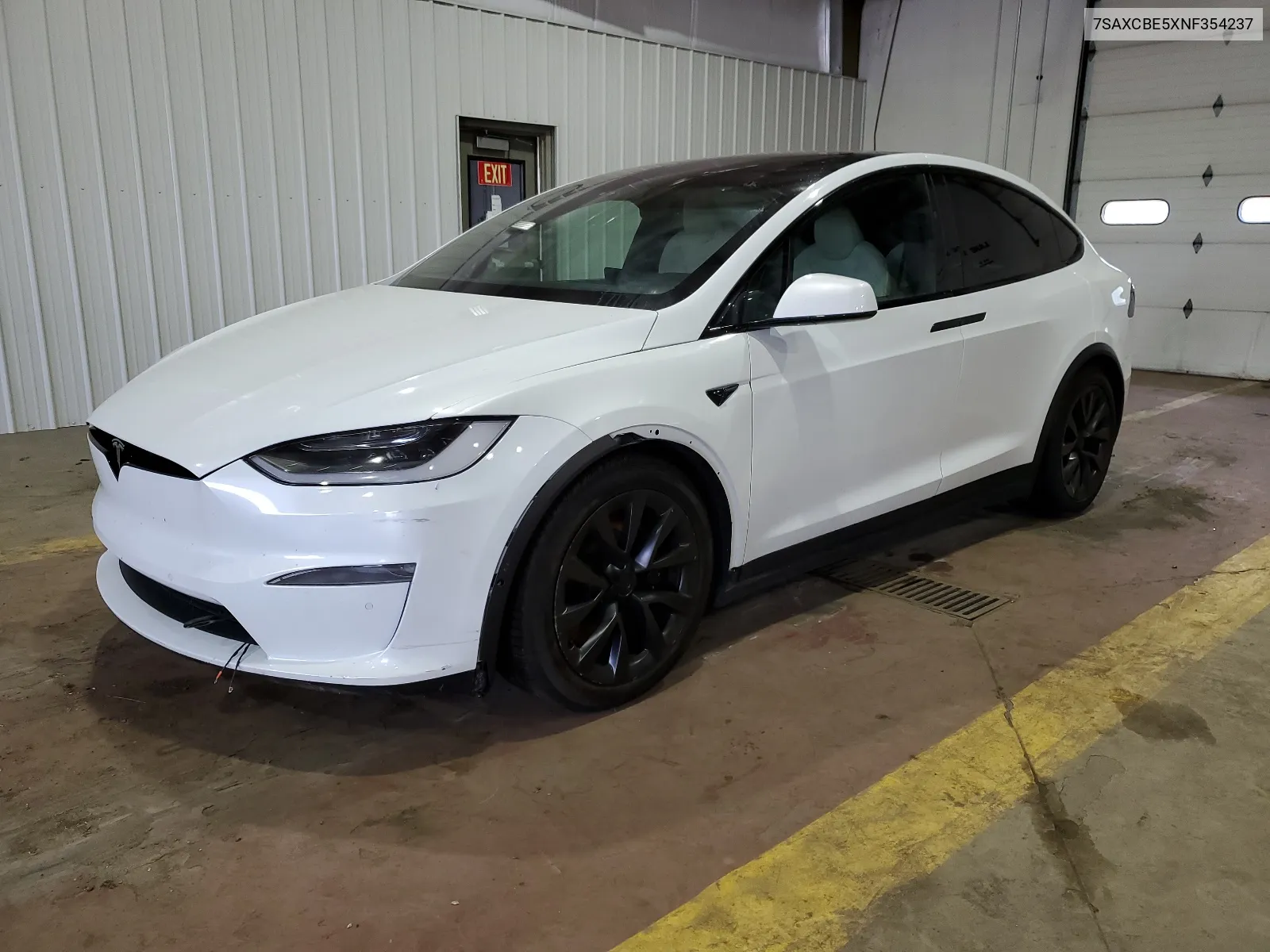 7SAXCBE5XNF354237 2022 Tesla Model X