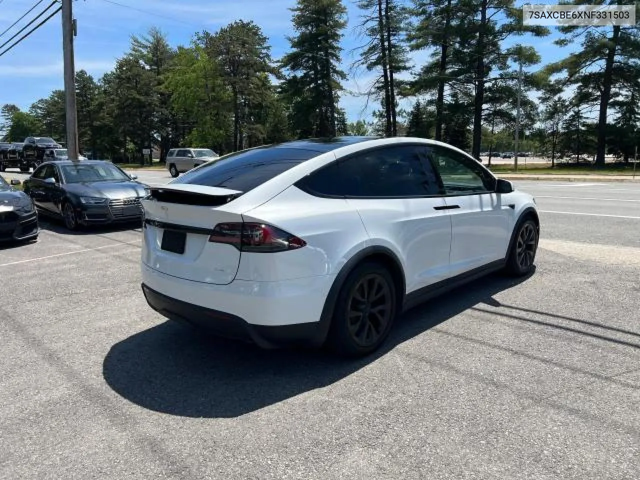 7SAXCBE6XNF331503 2022 Tesla Model X