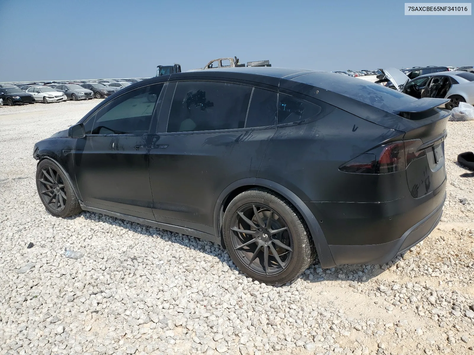 2022 Tesla Model X VIN: 7SAXCBE65NF341016 Lot: 68066604