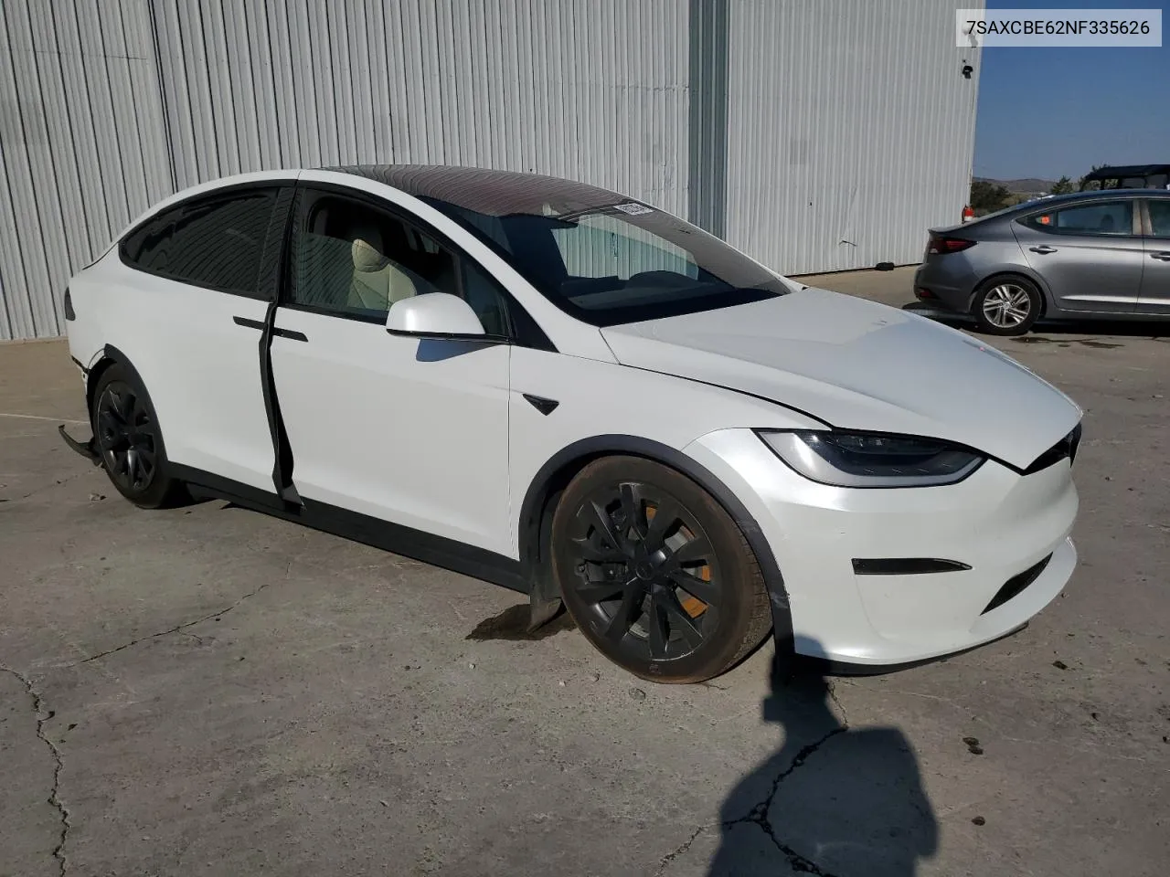 2022 Tesla Model X VIN: 7SAXCBE62NF335626 Lot: 69227954