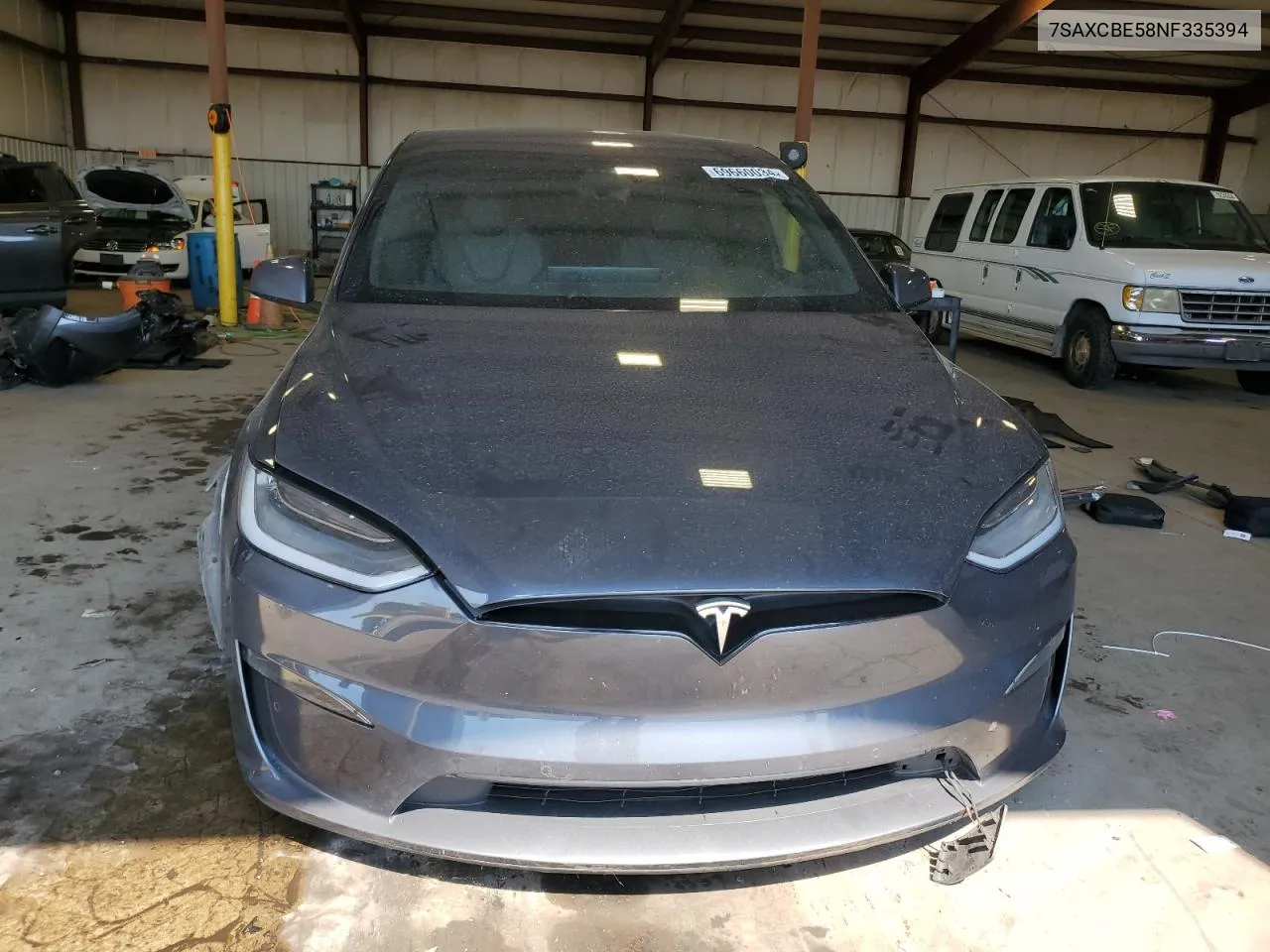 2022 Tesla Model X VIN: 7SAXCBE58NF335394 Lot: 69660034