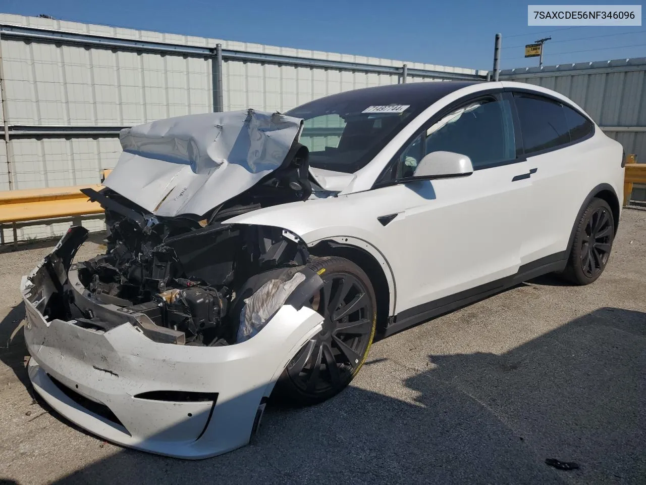 7SAXCDE56NF346096 2022 Tesla Model X