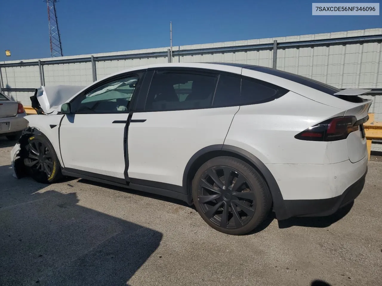 2022 Tesla Model X VIN: 7SAXCDE56NF346096 Lot: 71497744