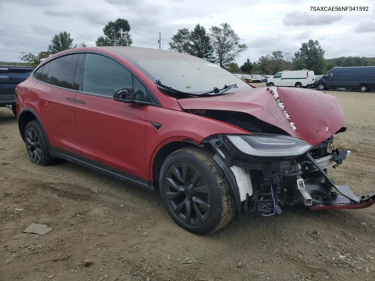 7SAXCAE56NF341592 2022 Tesla Model X